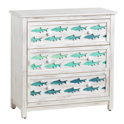 Chatham Painted White Nightstands (2-Pack), Wood, Coastal, solid wood craftsmanship, durable construction