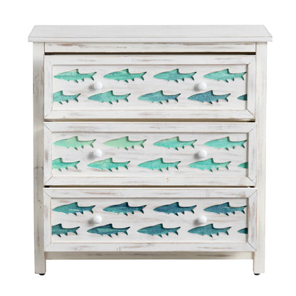 Chatham Painted White Nightstands (2-Pack), Wood, Coastal, solid wood craftsmanship, durable construction