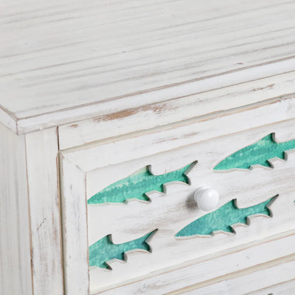 Chatham Painted White Nightstands (2-Pack), Wood, Coastal, solid wood craftsmanship, durable construction