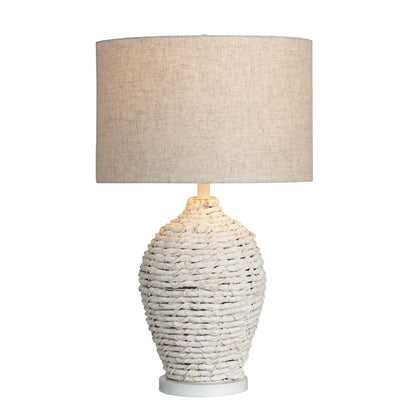 Spica of Cape Cod Table Lamps (2-Pack), White, Coastal