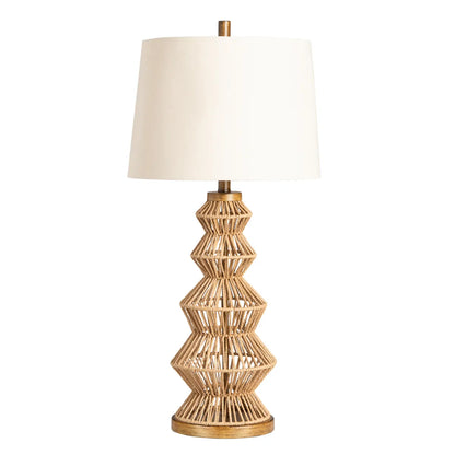 Antares of Burlington Bay Table Lamps (2-Pack), Natural, Coastal