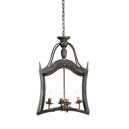 La Roux 4 Light Chandelier