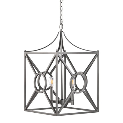 Fisk 4 Light Square Lantern