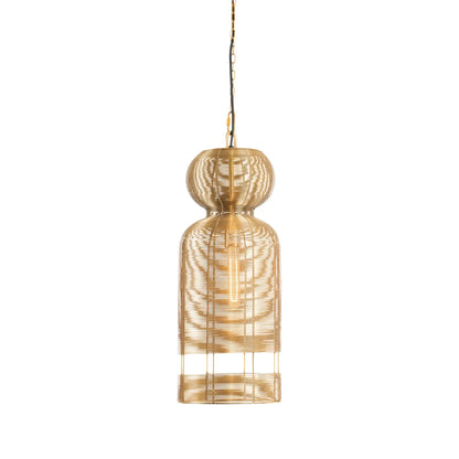 Medium Hampton Wrapped Wire Pendant