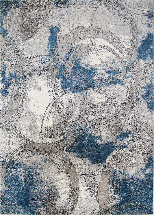 Denver High/Low Textured Rugs 12mm Pile Height -  Tango Multi 7'10"x9'10"