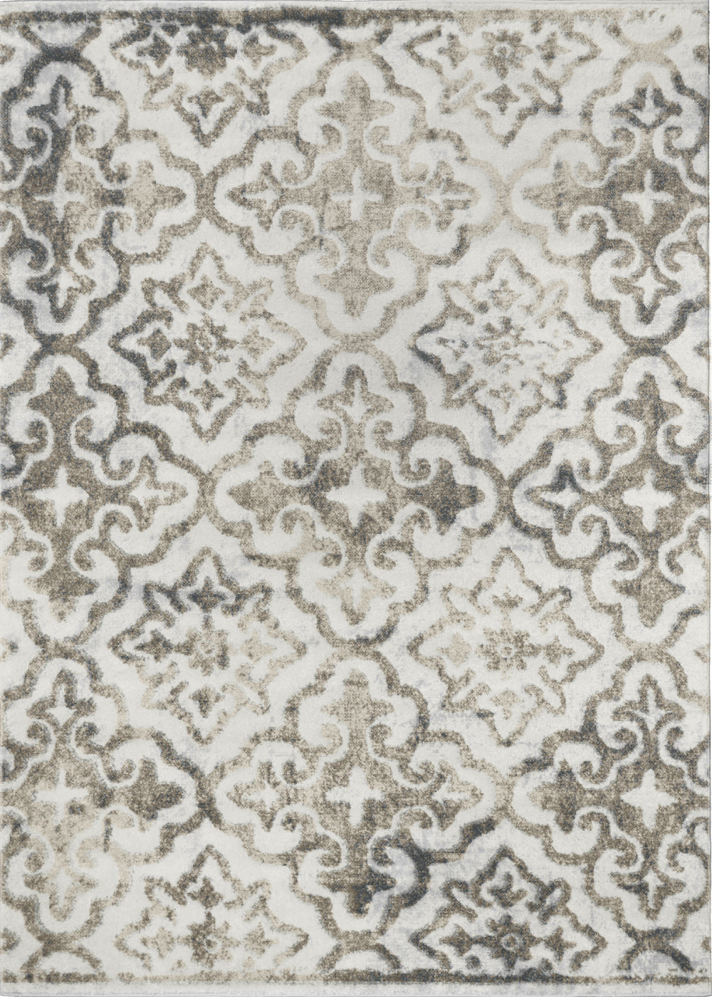 Denver High/Low Textured Rugs 12mm Pile Height -  Calypso Beige 5'3"x7'3"