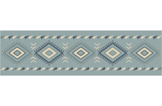 Cozy Cabin Diamonds Earth Tones Stair Tread 9"x30" (Pack of 13), Made in the USA, 8mm pile height