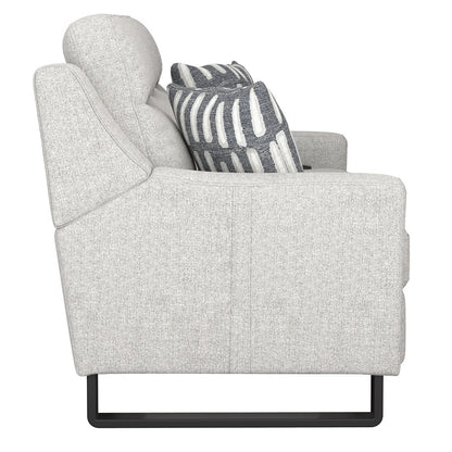 2P SOFA W /  DROP DOWN TABLE, STORAGE DRAWER & 2 PILLOWS - CREAM