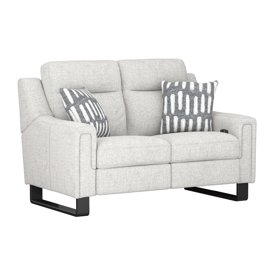 2P LOVESEAT W /  2 PILLOWS - CREAM