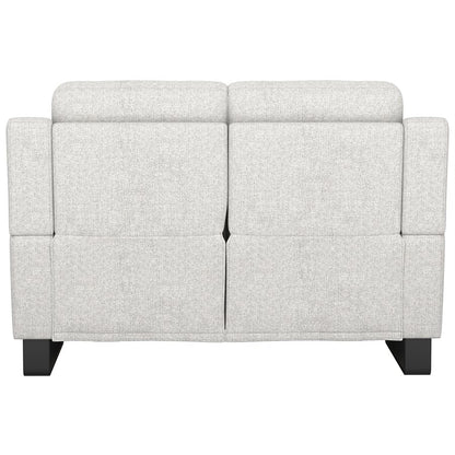 2P LOVESEAT W /  2 PILLOWS - CREAM