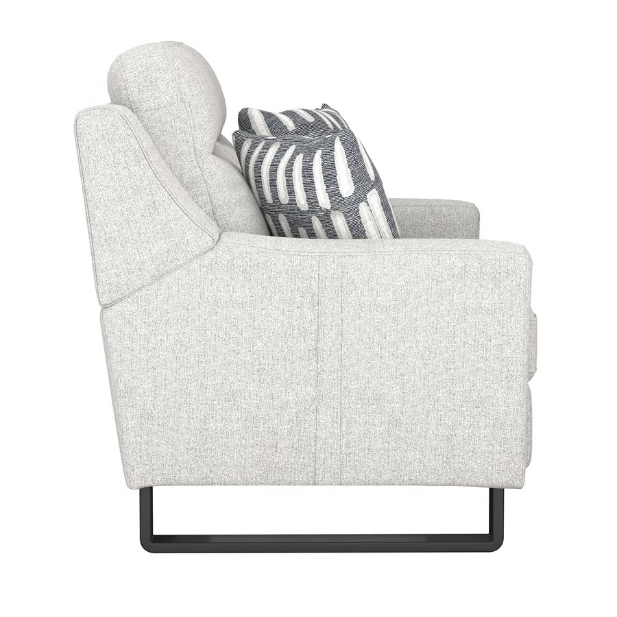 2P LOVESEAT W /  2 PILLOWS - CREAM