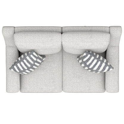 2P LOVESEAT W /  2 PILLOWS - CREAM