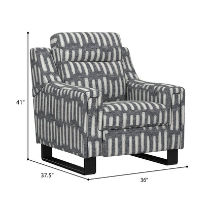 2P RECLINER - BLACK PATTERN (2-Pack)