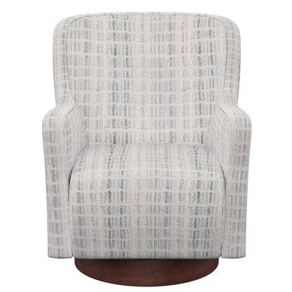 Mist Fabric Swivel Accent Chair (2-Pack)