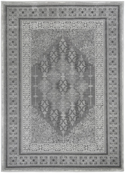 Everest Area Rug Iris Gray 9'3"x12'6" - Ultra Dense, Soft, 12mm pile height