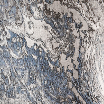 Everest Area Rug Splash Blue 9'2"x12'10" - Ultra Dense, Soft, 12mm pile height