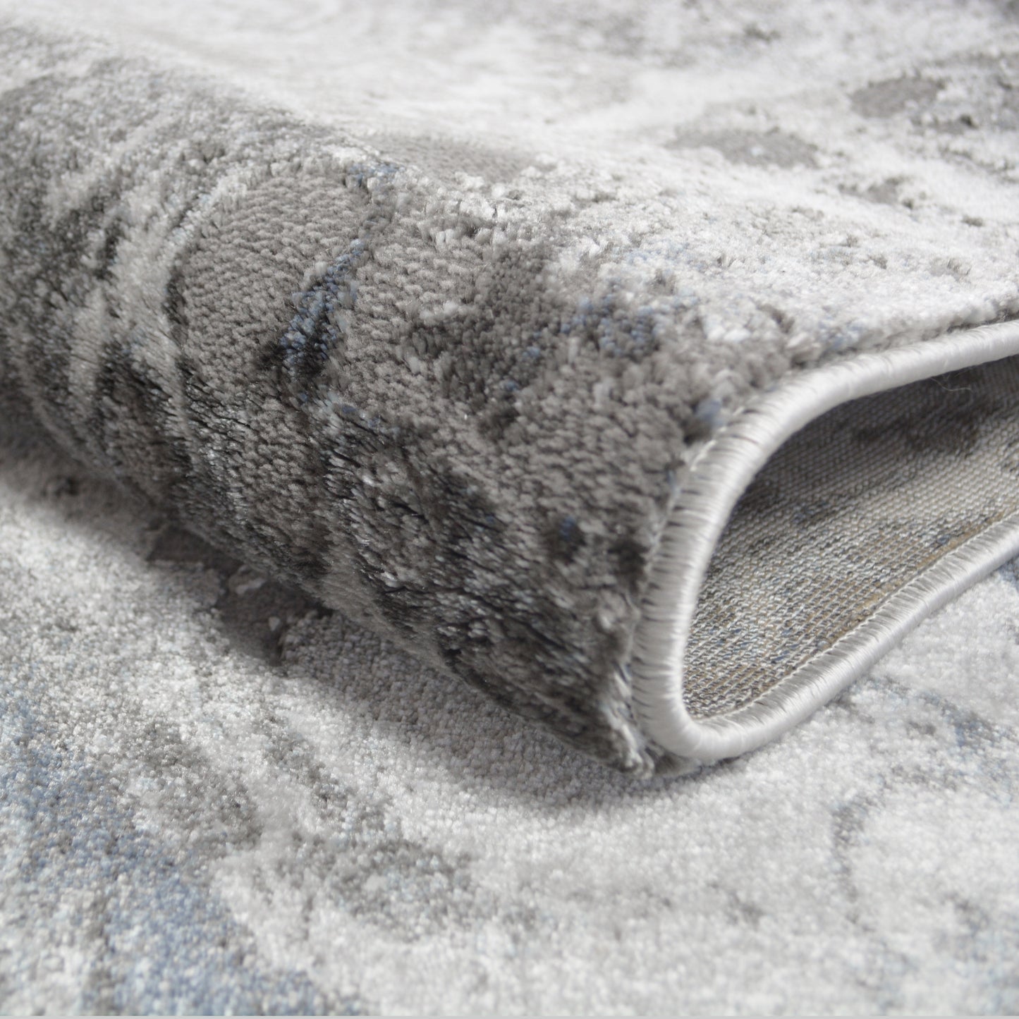 Everest Area Rug Splash Blue 9'2"x12'10" - Ultra Dense, Soft, 12mm pile height