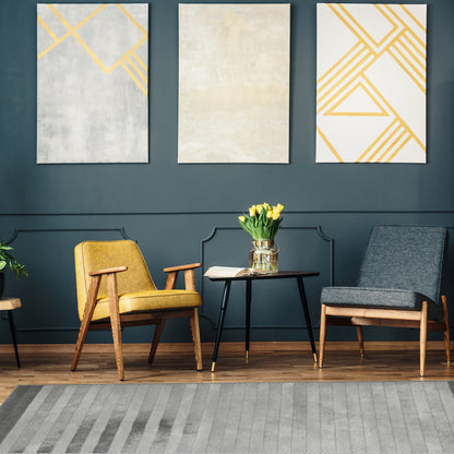 Everest Area Rug Domino Gray 9'2"x12'10" - Ultra Dense, Soft, 12mm pile height