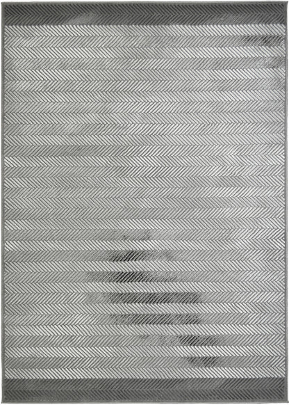 Everest Area Rug Domino Gray 9'2"x12'10" - Ultra Dense, Soft, 12mm pile height