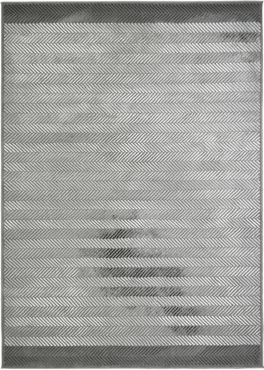 Everest Area Rug Domino Gray 9'2"x12'10" - Ultra Dense, Soft, 12mm pile height