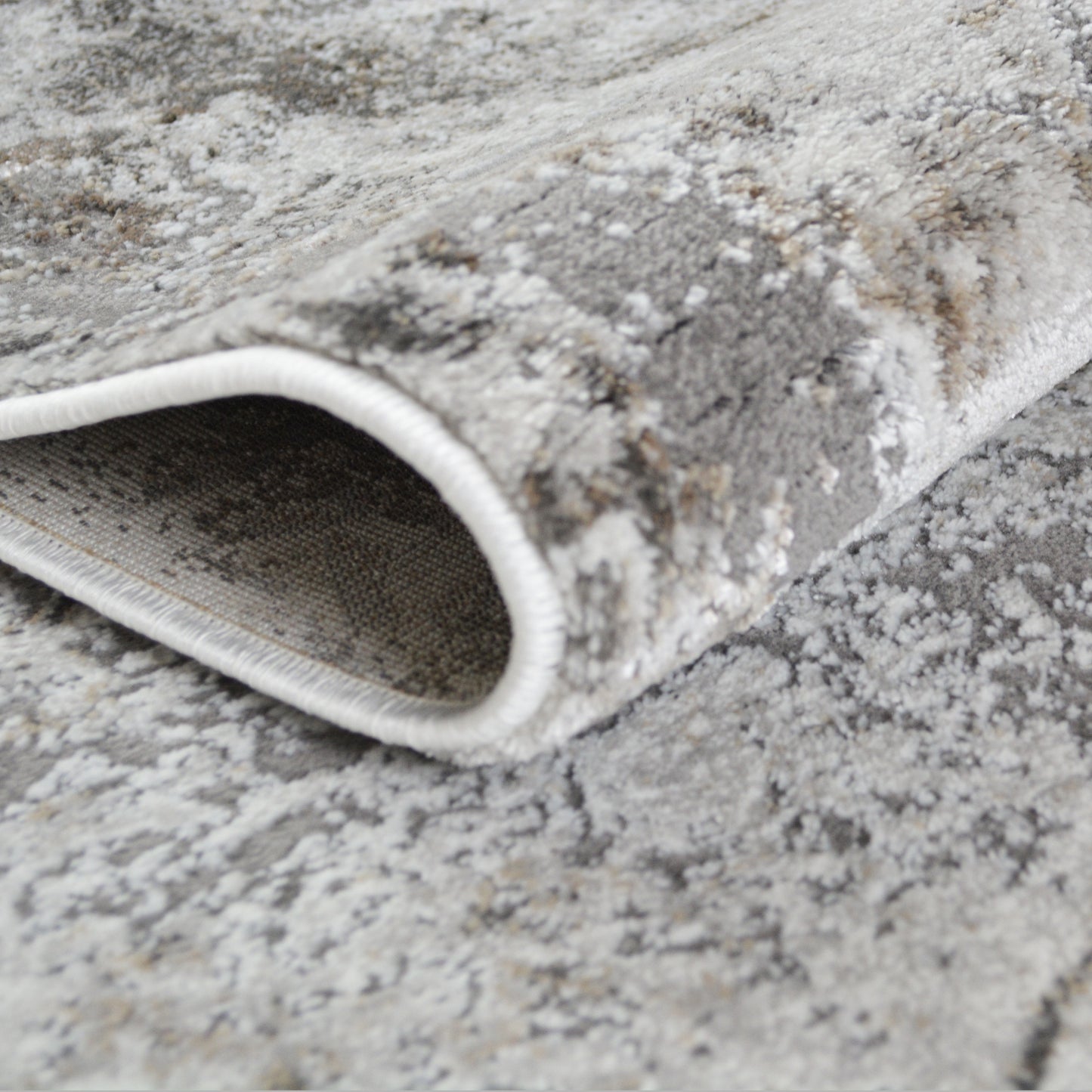 Everest Area Rug Quartz Gold 9'2"x12'10" - Ultra Dense, Soft, 12mm pile height