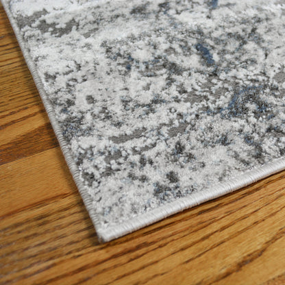 Everest Area Rug Quartz Blue 7'10"x9'10" - Ultra Dense, Soft, 12mm pile height