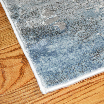 Everest Area Rug Nova Blue 7'10"x9'10" - Ultra Dense, Soft, 12mm pile height