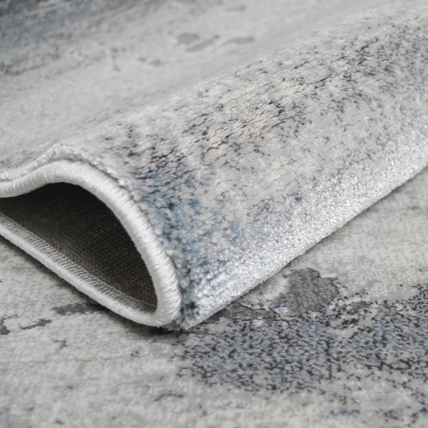 Everest Area Rug Nova Blue 7'10"x9'10" - Ultra Dense, Soft, 12mm pile height