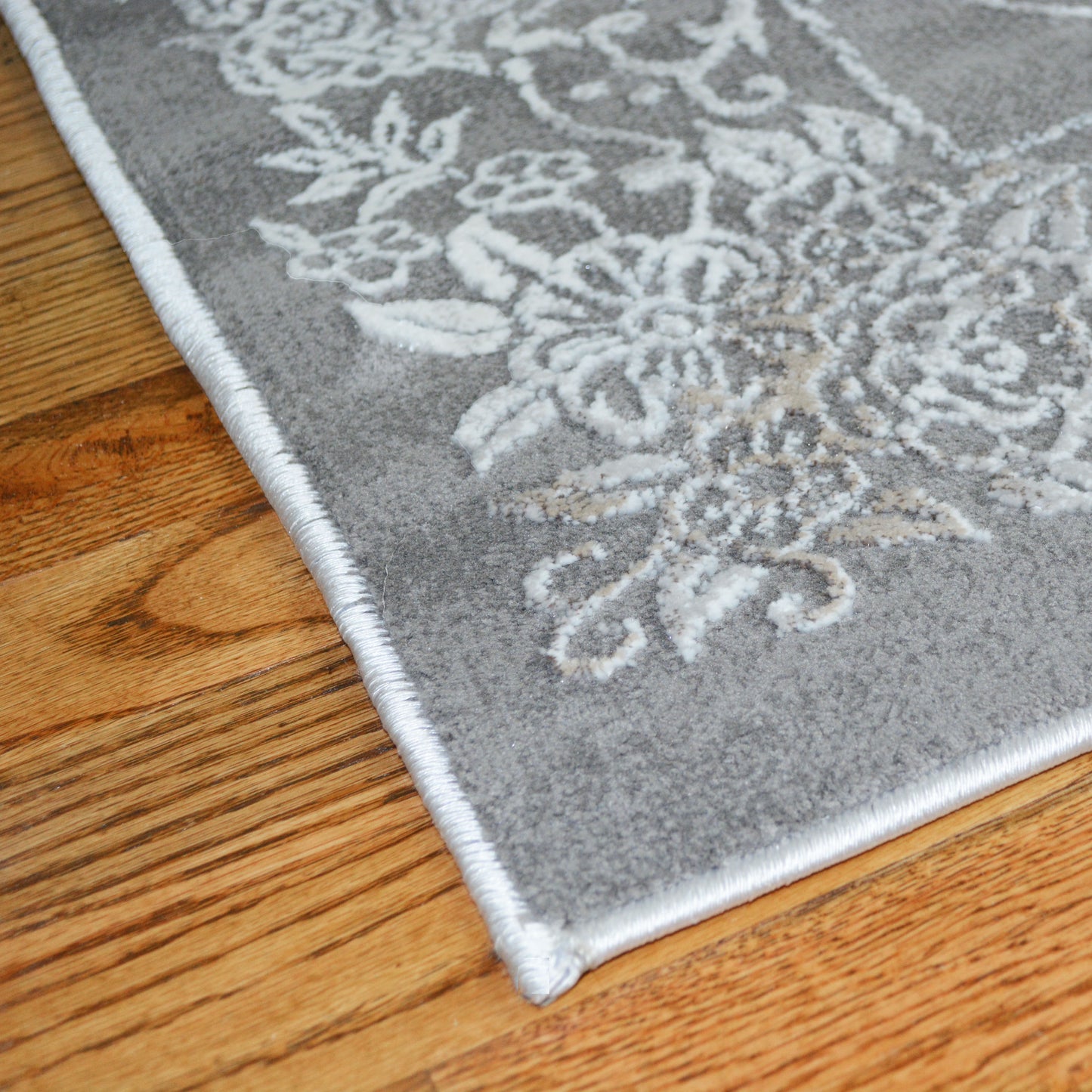 Everest Area Rug Brooklyn Gray 9'2"X12'10" - Ultra Dense, Soft, 12mm pile height