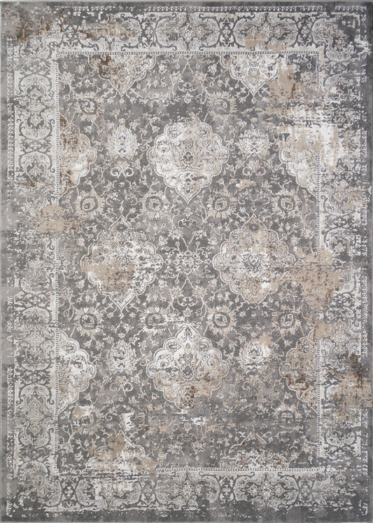 Everest Area Rug Brooklyn Gray 7'10"x9'10" - Ultra Dense, Soft, 12mm pile height