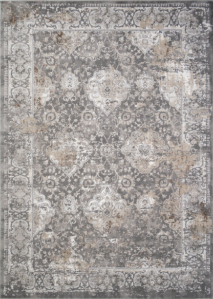 Everest Area Rug Brooklyn Gray 9'2"X12'10" - Ultra Dense, Soft, 12mm pile height