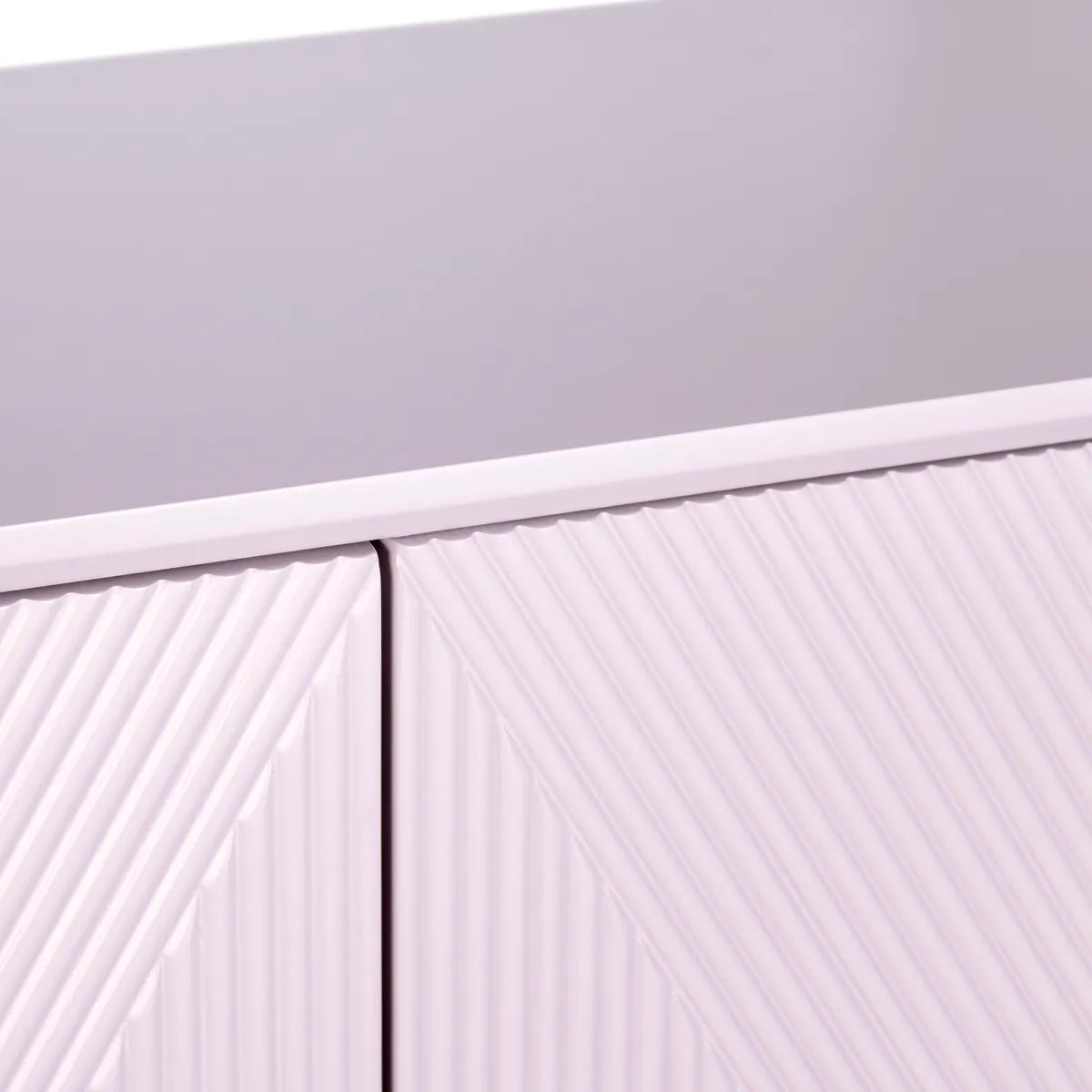 Oakmere 72" Lavender 4-Door Media Credenza - Contemporary