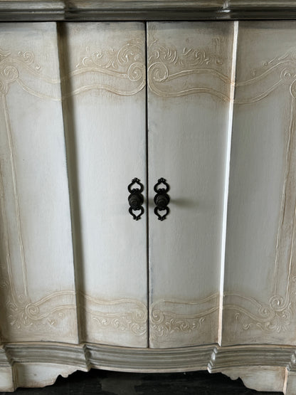 Nantes Ivory Dining Room Buffet Table 24 x 83 x 44