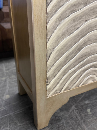 Luynes Luxe European Inspired Handmade Dining Room Buffet Table Antique Gold Finish 17 x 78 x 36