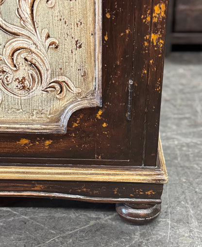 Castellina Porto Handcrafted Distressed Walnut Dining Room Buffet Table - 12 x 61 x 38