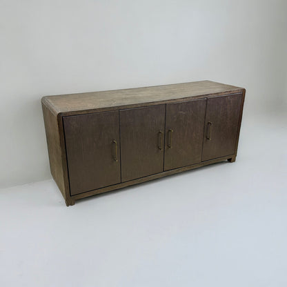 Bridoré Walnut Sideboard Buffet Table, Modern Dining Buffet