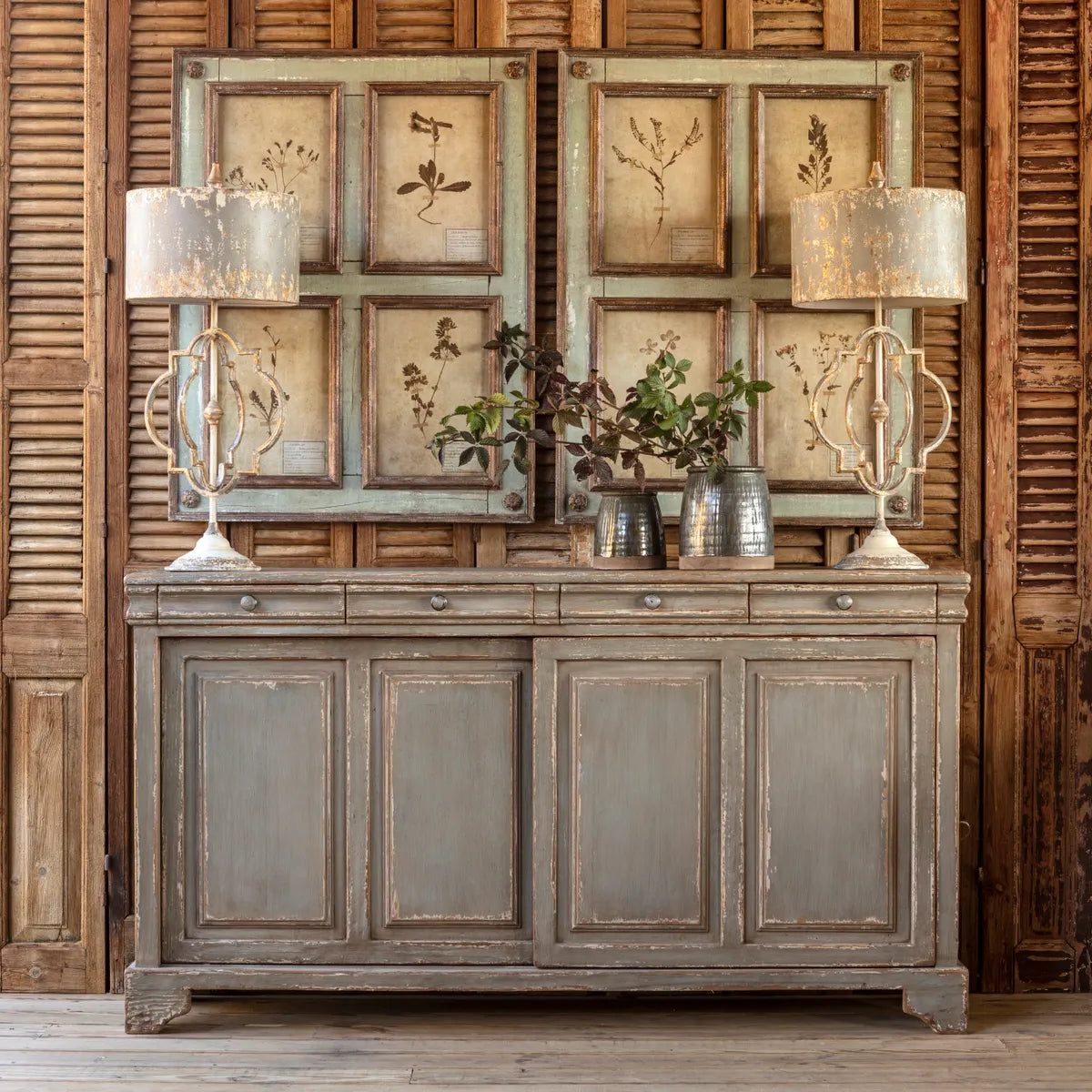 Painted Buffet 70.98 x 16.97 x 38.98 (in)