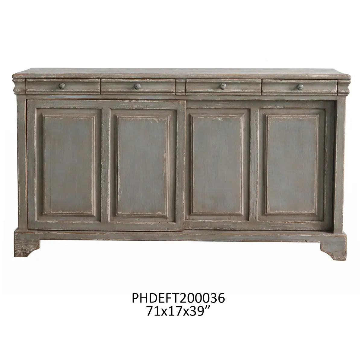 Painted Buffet 70.98 x 16.97 x 38.98 (in)