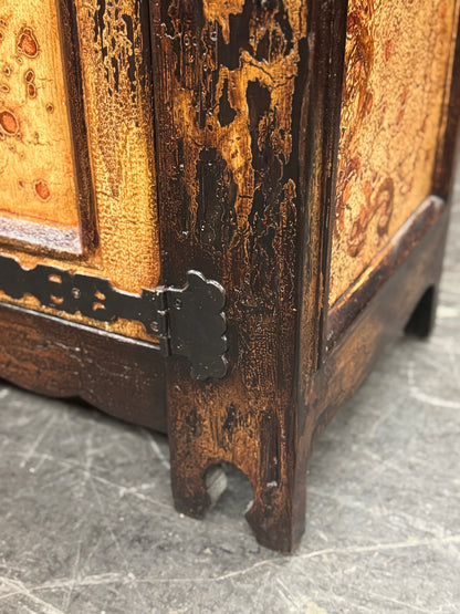 Saché Balzac Antique Walnut Dining Room Buffet Table - 19 x 65 x 39