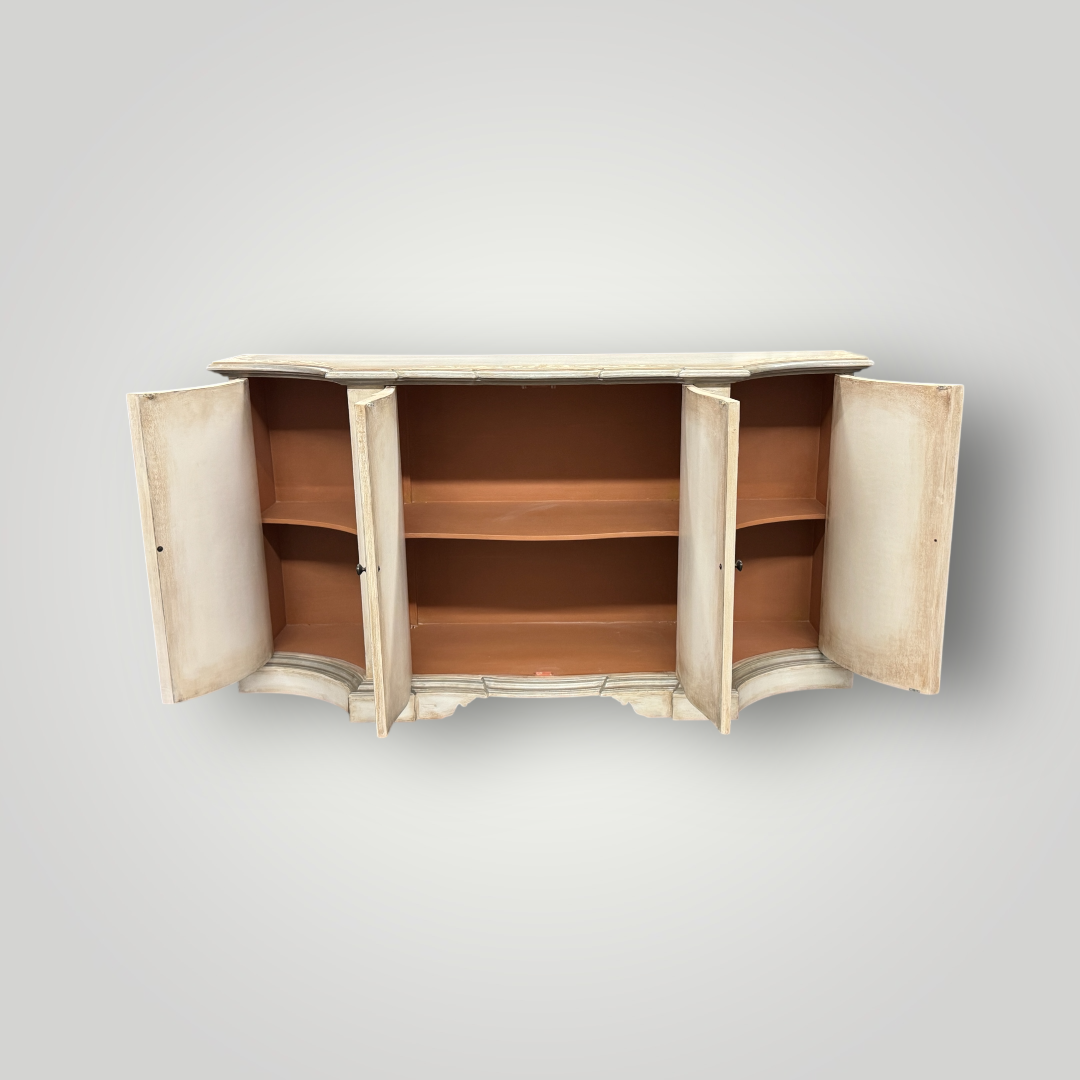 Nantes Ivory Dining Room Buffet Table 24 x 83 x 44