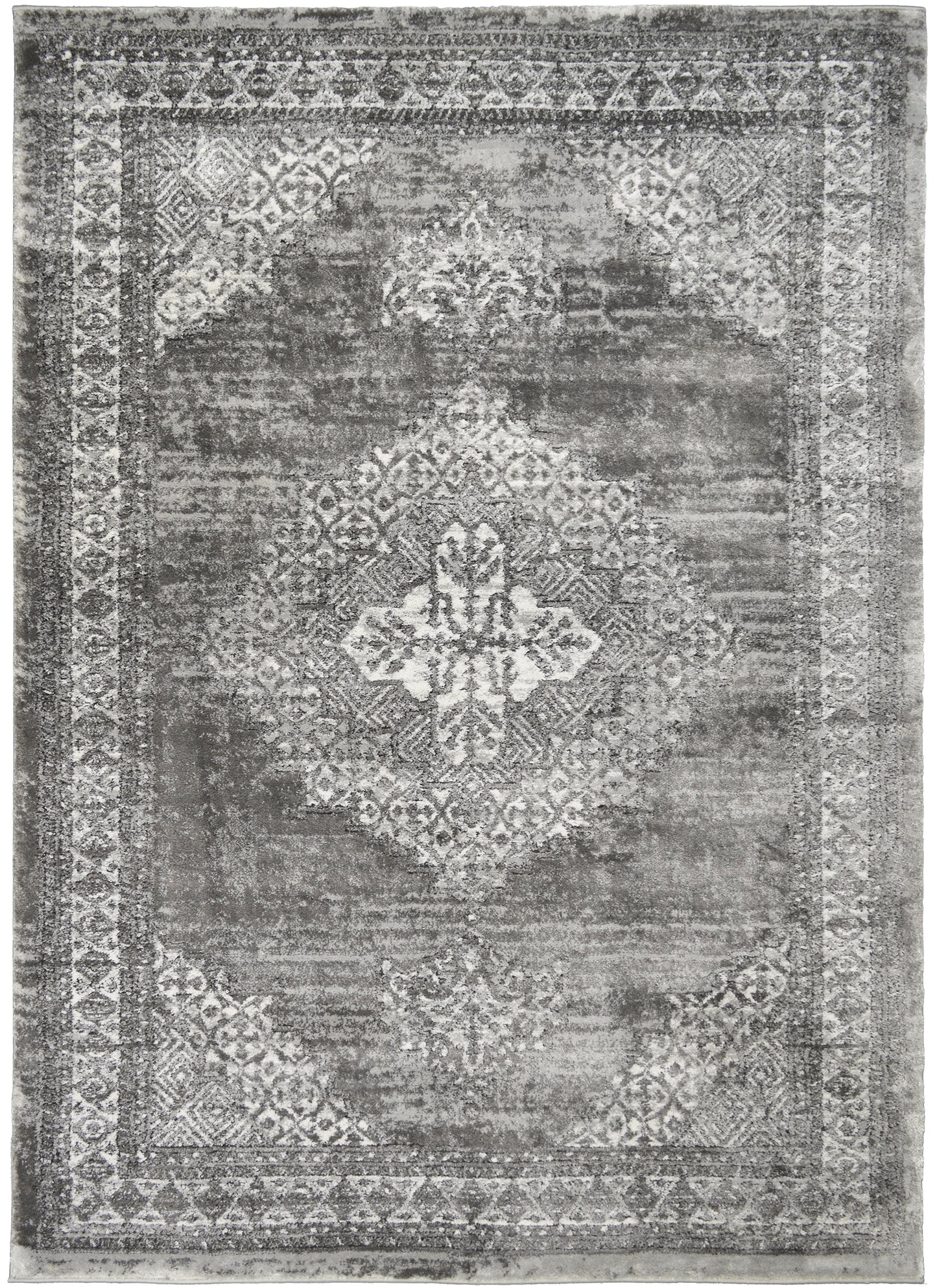 Rhapsody Area Rug Wingate Gray 7'10"x9'10" Dense, Soft, Contemporary, 18mm pile height