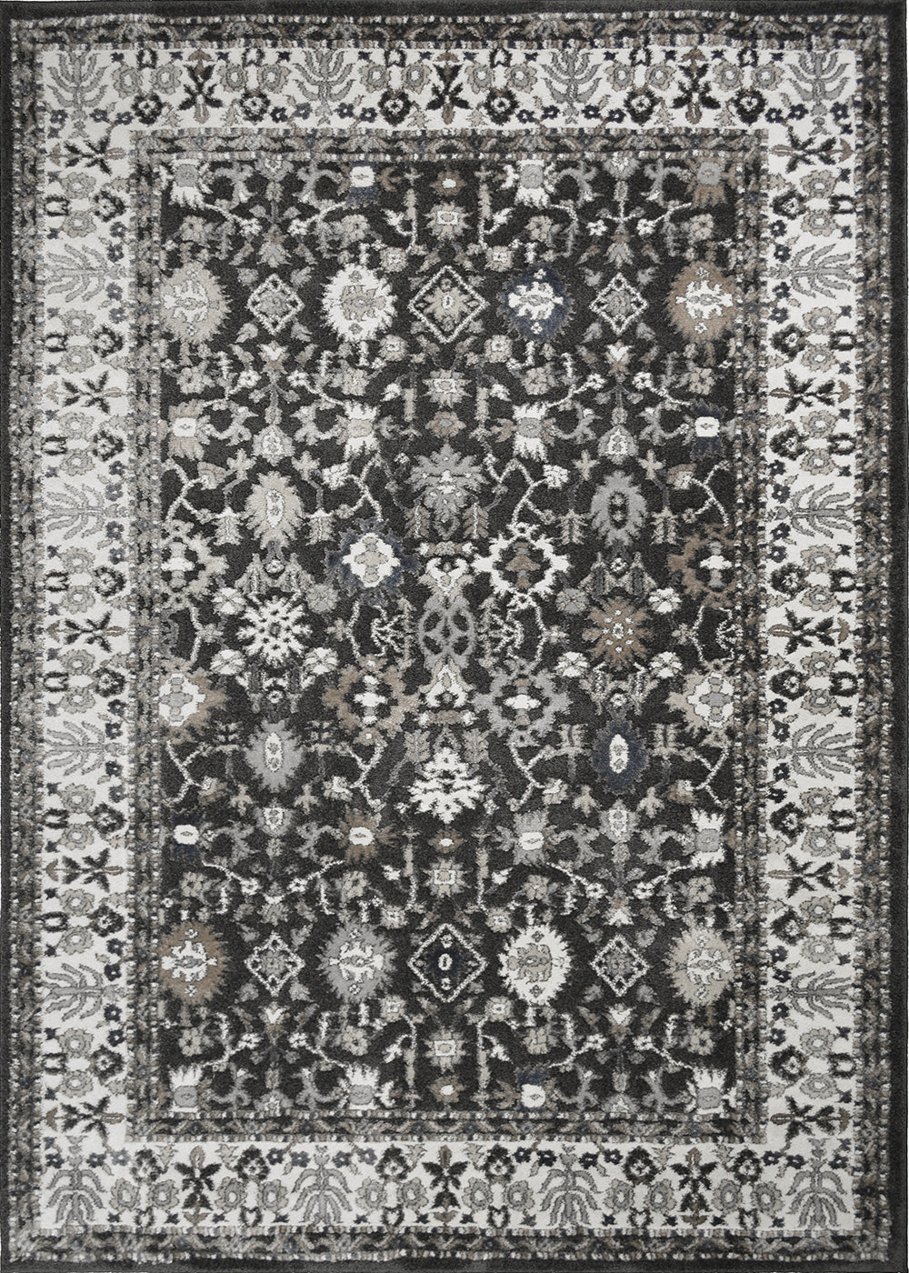 Rhapsody Area Rug Harper Charcoal 7'10"x9'10" Dense, Soft, Contemporary, 18mm pile height