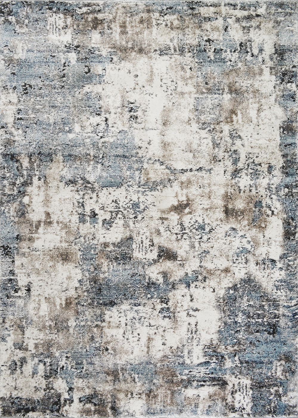 Rhapsody Area Rug Delta Multi 5'3"x7'3" Dense, Soft, Contemporary, 18mm pile height