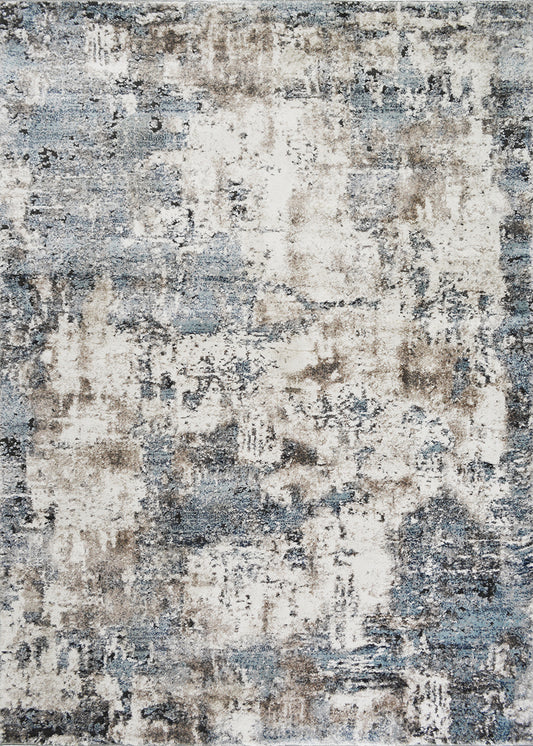 Rhapsody Area Rug Delta Multi 7'10"x9'10" Dense, Soft, Contemporary, 18mm pile height