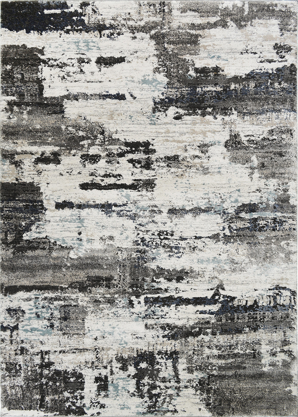 Rhapsody Area Rug Cascade Multi 5'3"x7'3" Dense, Soft, Contemporary, 18mm pile height