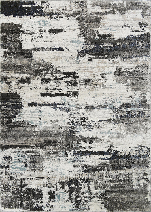 Rhapsody Area Rug Cascade Multi 5'3"x7'3" Dense, Soft, Contemporary, 18mm pile height
