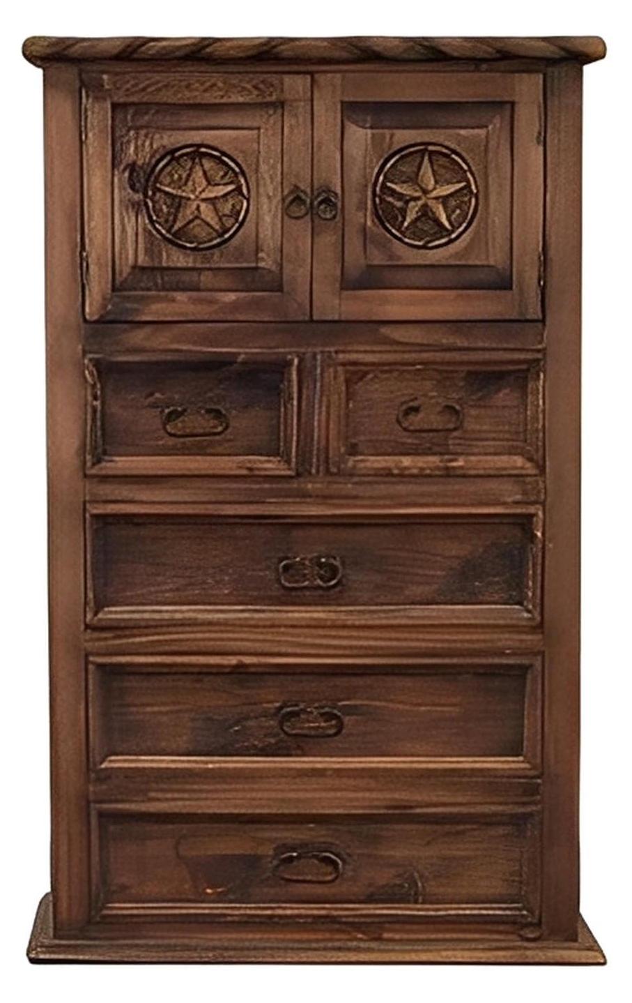 Permian Basin Chest With Rope And Star