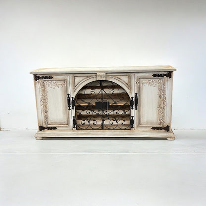 Manoir Orsay Avignon Ivory Handcrafted Dining Room Buffet Table Signature - 18.5 x 82 x 42