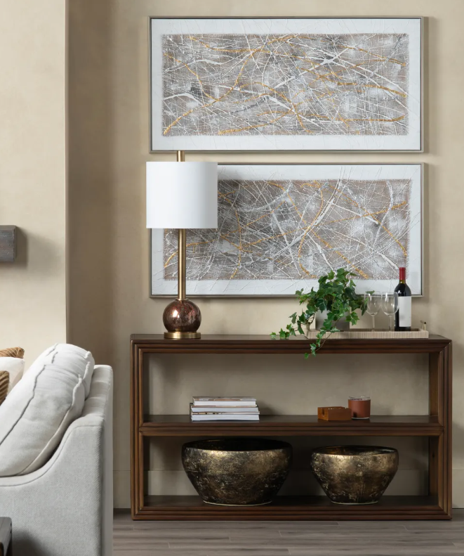 Cursa of Sand Hill Table Lamps (2-Pack), Contemporary