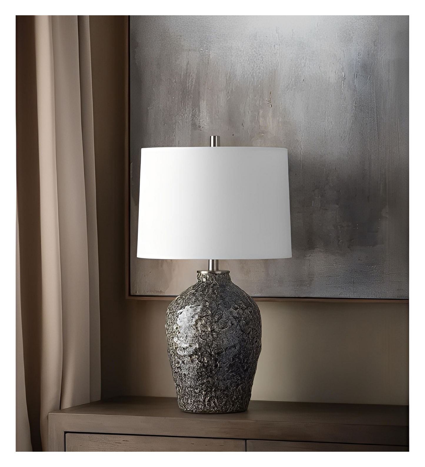 Tania of Essex Harbor Ceramic Table Lamps (2-Pack), Multi, Transitional